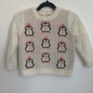 NEW Tucker‎ + Tate Penguin Fuzzy Sweater